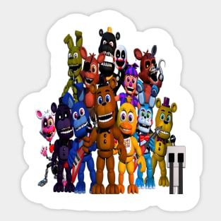 fnaf security breach Sticker